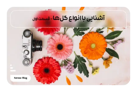 آشنایی با انواع گل‌ها