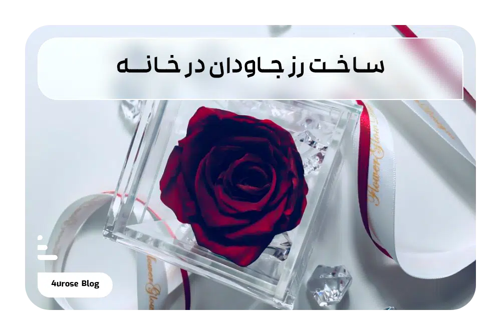 ساخت رز جاودان در خانه